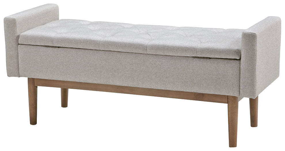 Ashley Express - Briarson Storage Bench at Towne & Country Furniture (AL) furniture, home furniture, home decor, sofa, bedding