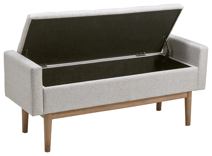 Ashley Express - Briarson Storage Bench at Towne & Country Furniture (AL) furniture, home furniture, home decor, sofa, bedding