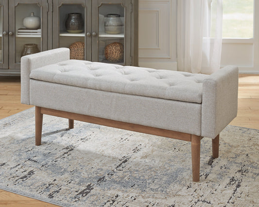 Ashley Express - Briarson Storage Bench at Towne & Country Furniture (AL) furniture, home furniture, home decor, sofa, bedding