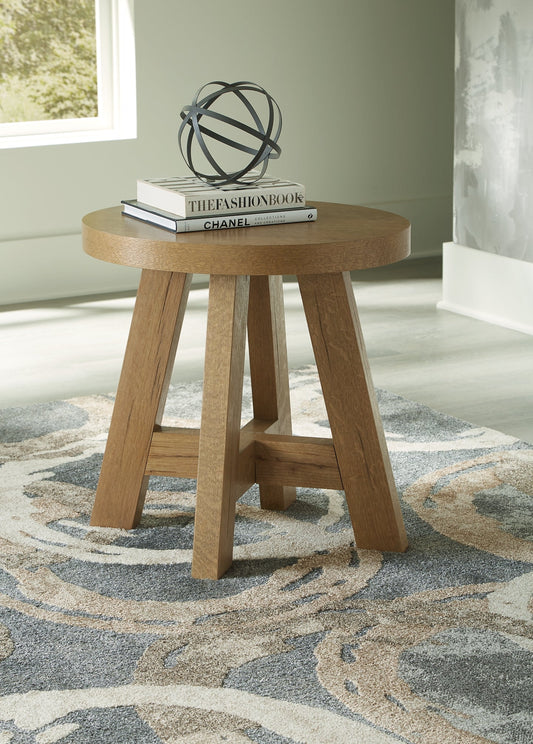 Ashley Express - Brinstead Oval End Table at Towne & Country Furniture (AL) furniture, home furniture, home decor, sofa, bedding