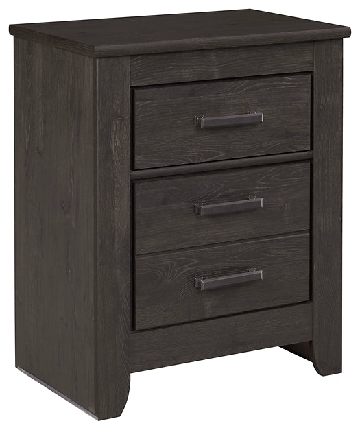 Ashley Express - Brinxton Two Drawer Night Stand at Towne & Country Furniture (AL) furniture, home furniture, home decor, sofa, bedding