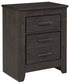 Ashley Express - Brinxton Two Drawer Night Stand at Towne & Country Furniture (AL) furniture, home furniture, home decor, sofa, bedding
