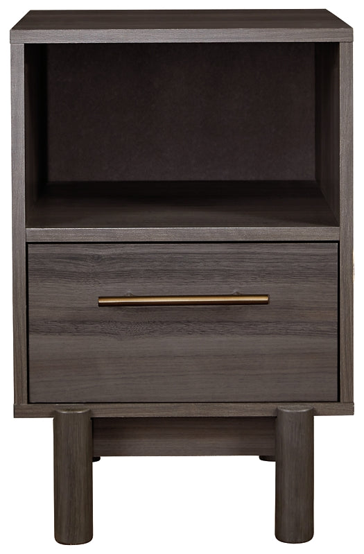 Ashley Express - Brymont One Drawer Night Stand at Towne & Country Furniture (AL) furniture, home furniture, home decor, sofa, bedding