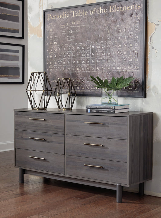 Ashley Express - Brymont Six Drawer Dresser at Towne & Country Furniture (AL) furniture, home furniture, home decor, sofa, bedding