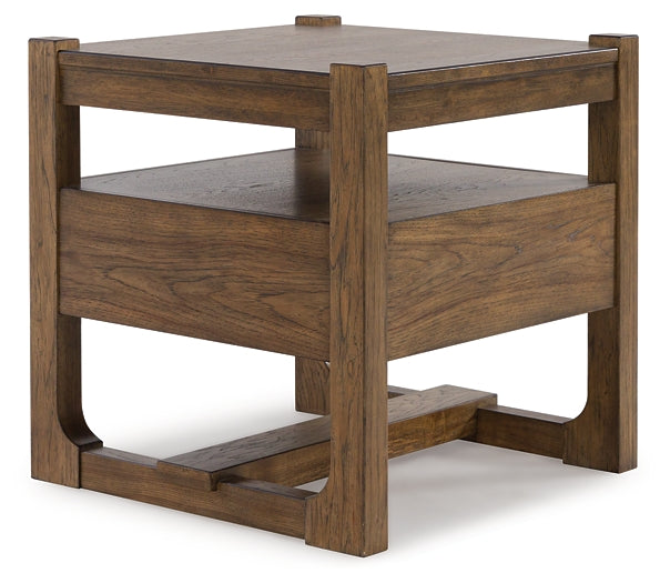 Ashley Express - Cabalynn Square End Table at Towne & Country Furniture (AL) furniture, home furniture, home decor, sofa, bedding