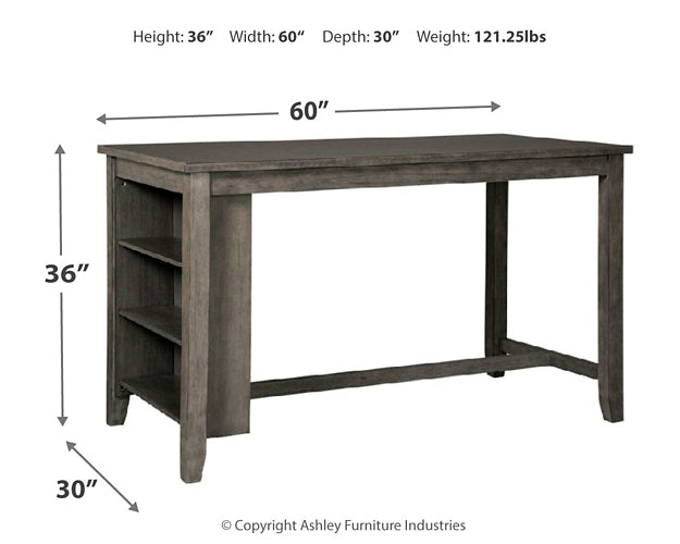 Ashley Express - Caitbrook RECT Dining Room Counter Table at Towne & Country Furniture (AL) furniture, home furniture, home decor, sofa, bedding