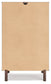 Ashley Express - Calverson Five Drawer Chest at Towne & Country Furniture (AL) furniture, home furniture, home decor, sofa, bedding