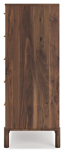 Ashley Express - Calverson Five Drawer Chest at Towne & Country Furniture (AL) furniture, home furniture, home decor, sofa, bedding