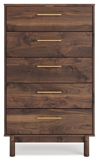 Ashley Express - Calverson Five Drawer Chest at Towne & Country Furniture (AL) furniture, home furniture, home decor, sofa, bedding