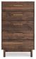 Ashley Express - Calverson Five Drawer Chest at Towne & Country Furniture (AL) furniture, home furniture, home decor, sofa, bedding