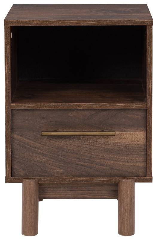 Ashley Express - Calverson One Drawer Night Stand at Towne & Country Furniture (AL) furniture, home furniture, home decor, sofa, bedding