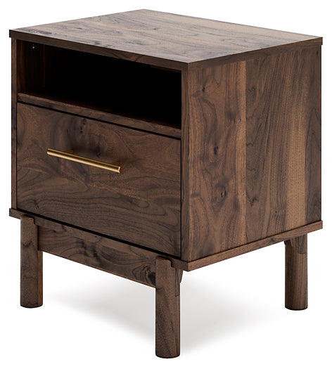 Ashley Express - Calverson One Drawer Night Stand at Towne & Country Furniture (AL) furniture, home furniture, home decor, sofa, bedding