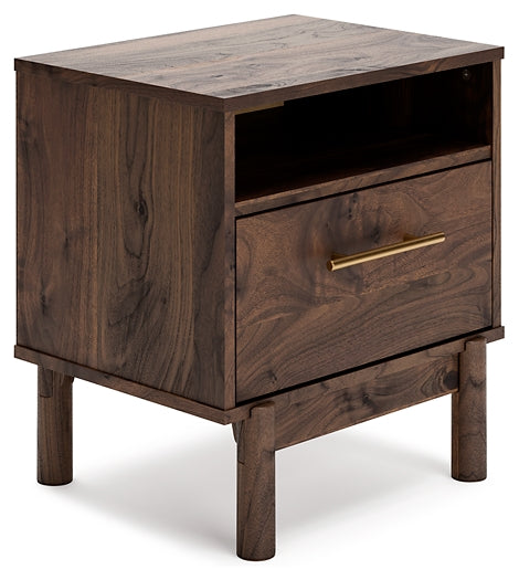 Ashley Express - Calverson One Drawer Night Stand at Towne & Country Furniture (AL) furniture, home furniture, home decor, sofa, bedding