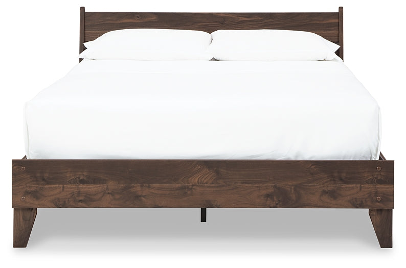 Ashley Express - Calverson Queen Panel Platform Bed at Towne & Country Furniture (AL) furniture, home furniture, home decor, sofa, bedding