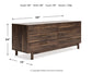 Ashley Express - Calverson Six Drawer Dresser at Towne & Country Furniture (AL) furniture, home furniture, home decor, sofa, bedding