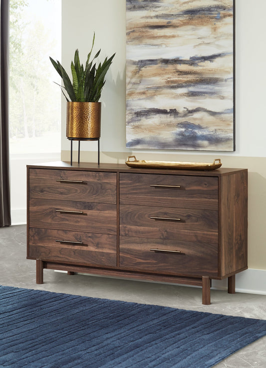 Ashley Express - Calverson Six Drawer Dresser at Towne & Country Furniture (AL) furniture, home furniture, home decor, sofa, bedding