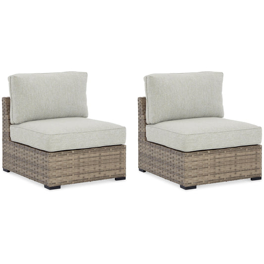 Ashley Express - Calworth Armless Chair w/Cushion (2/CN) at Towne & Country Furniture (AL) furniture, home furniture, home decor, sofa, bedding