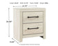 Ashley Express - Cambeck Two Drawer Night Stand at Towne & Country Furniture (AL) furniture, home furniture, home decor, sofa, bedding