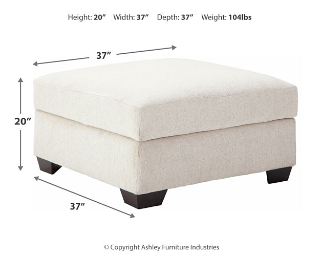 Ashley Express - Cambri Ottoman With Storage at Towne & Country Furniture (AL) furniture, home furniture, home decor, sofa, bedding