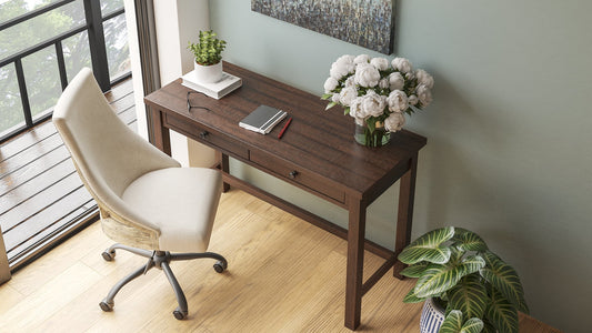Ashley Express - Camiburg Home Office Desk at Towne & Country Furniture (AL) furniture, home furniture, home decor, sofa, bedding