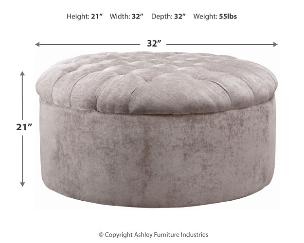 Ashley Express - Carnaby Oversized Accent Ottoman at Towne & Country Furniture (AL) furniture, home furniture, home decor, sofa, bedding