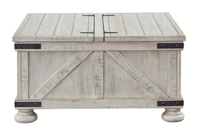 Ashley Express - Carynhurst Cocktail Table with Storage at Towne & Country Furniture (AL) furniture, home furniture, home decor, sofa, bedding
