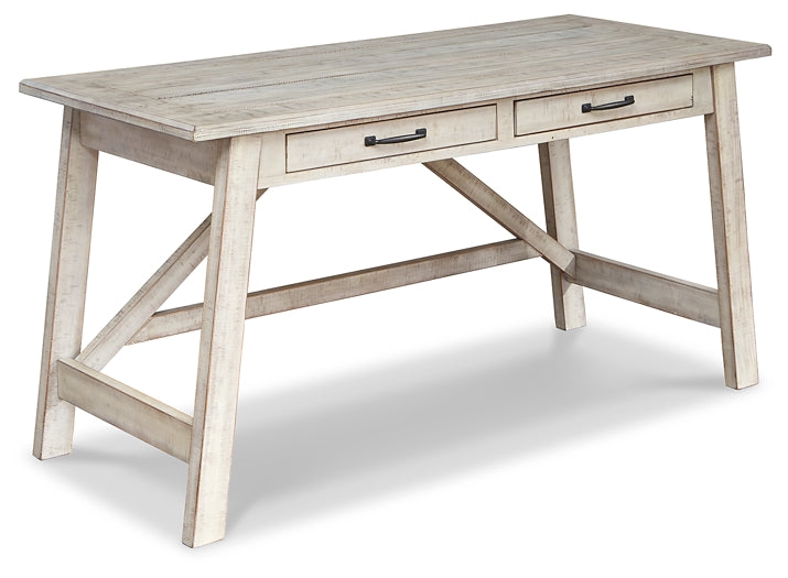 Ashley Express - Carynhurst Home Office Desk and Storage at Towne & Country Furniture (AL) furniture, home furniture, home decor, sofa, bedding