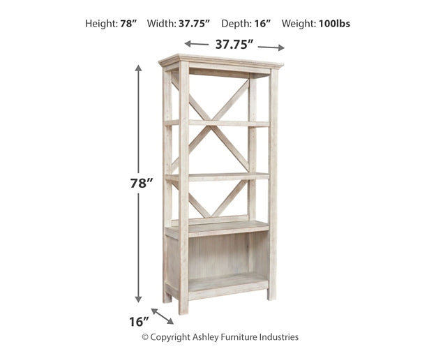 Ashley Express - Carynhurst Home Office Desk and Storage at Towne & Country Furniture (AL) furniture, home furniture, home decor, sofa, bedding