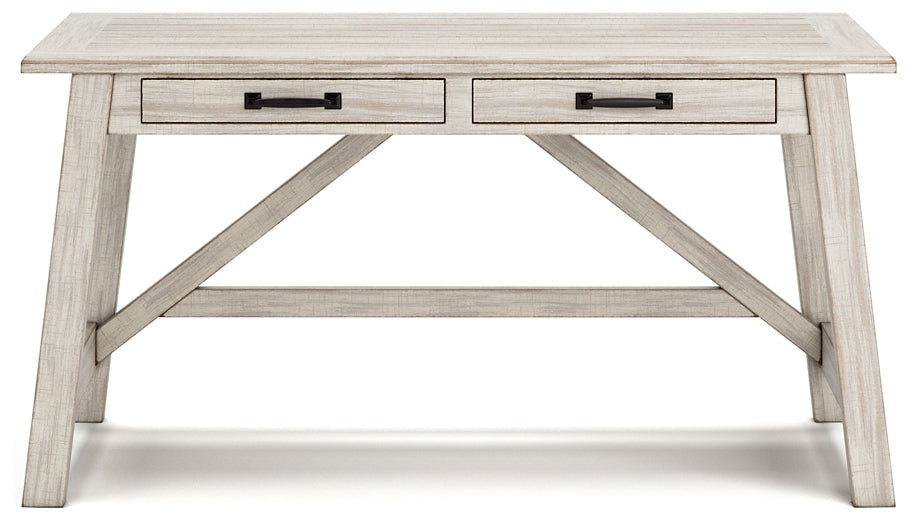 Ashley Express - Carynhurst Home Office Large Leg Desk at Towne & Country Furniture (AL) furniture, home furniture, home decor, sofa, bedding