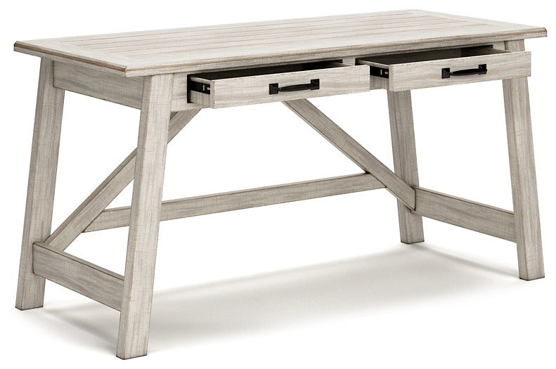 Ashley Express - Carynhurst Home Office Large Leg Desk at Towne & Country Furniture (AL) furniture, home furniture, home decor, sofa, bedding