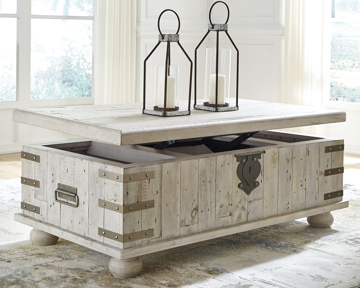 Ashley Express - Carynhurst Lift Top Cocktail Table at Towne & Country Furniture (AL) furniture, home furniture, home decor, sofa, bedding