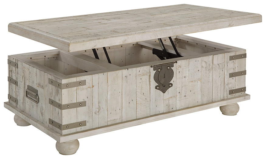 Ashley Express - Carynhurst Lift Top Cocktail Table at Towne & Country Furniture (AL) furniture, home furniture, home decor, sofa, bedding