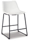 Ashley Express - Centiar Counter Height Bar Stool (Set of 2) at Towne & Country Furniture (AL) furniture, home furniture, home decor, sofa, bedding