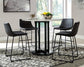Ashley Express - Centiar Counter Height Dining Table and 4 Barstools at Towne & Country Furniture (AL) furniture, home furniture, home decor, sofa, bedding