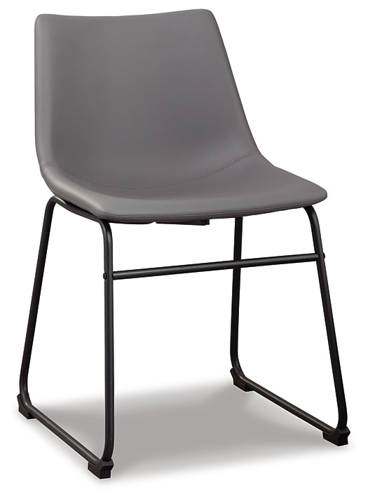 Ashley Express - Centiar Dining Table and 4 Chairs at Towne & Country Furniture (AL) furniture, home furniture, home decor, sofa, bedding