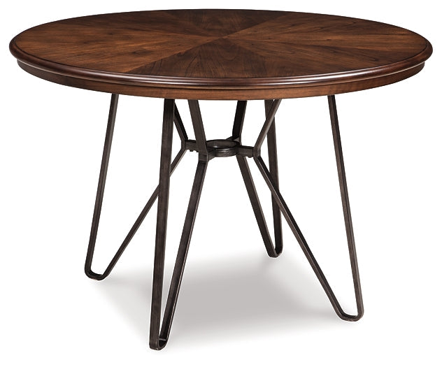Ashley Express - Centiar Round Dining Room Table at Towne & Country Furniture (AL) furniture, home furniture, home decor, sofa, bedding