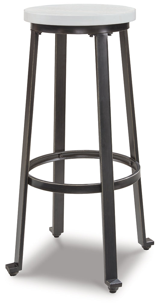 Ashley Express - Challiman Bar Height Stool (Set of 2) at Towne & Country Furniture (AL) furniture, home furniture, home decor, sofa, bedding