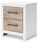 Ashley Express - Charbitt Two Drawer Night Stand at Towne & Country Furniture (AL) furniture, home furniture, home decor, sofa, bedding
