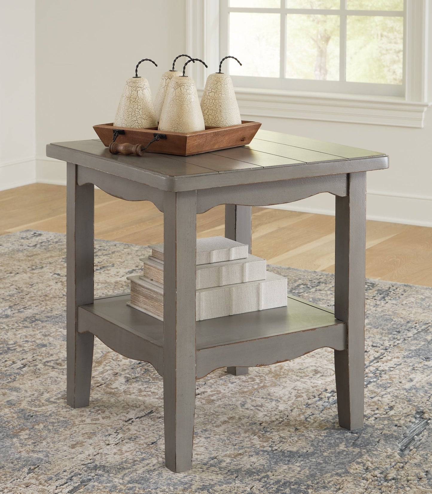 Ashley Express - Charina Square End Table at Towne & Country Furniture (AL) furniture, home furniture, home decor, sofa, bedding