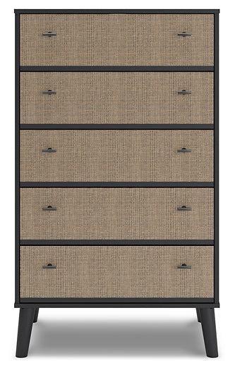 Ashley Express - Charlang Five Drawer Chest at Towne & Country Furniture (AL) furniture, home furniture, home decor, sofa, bedding