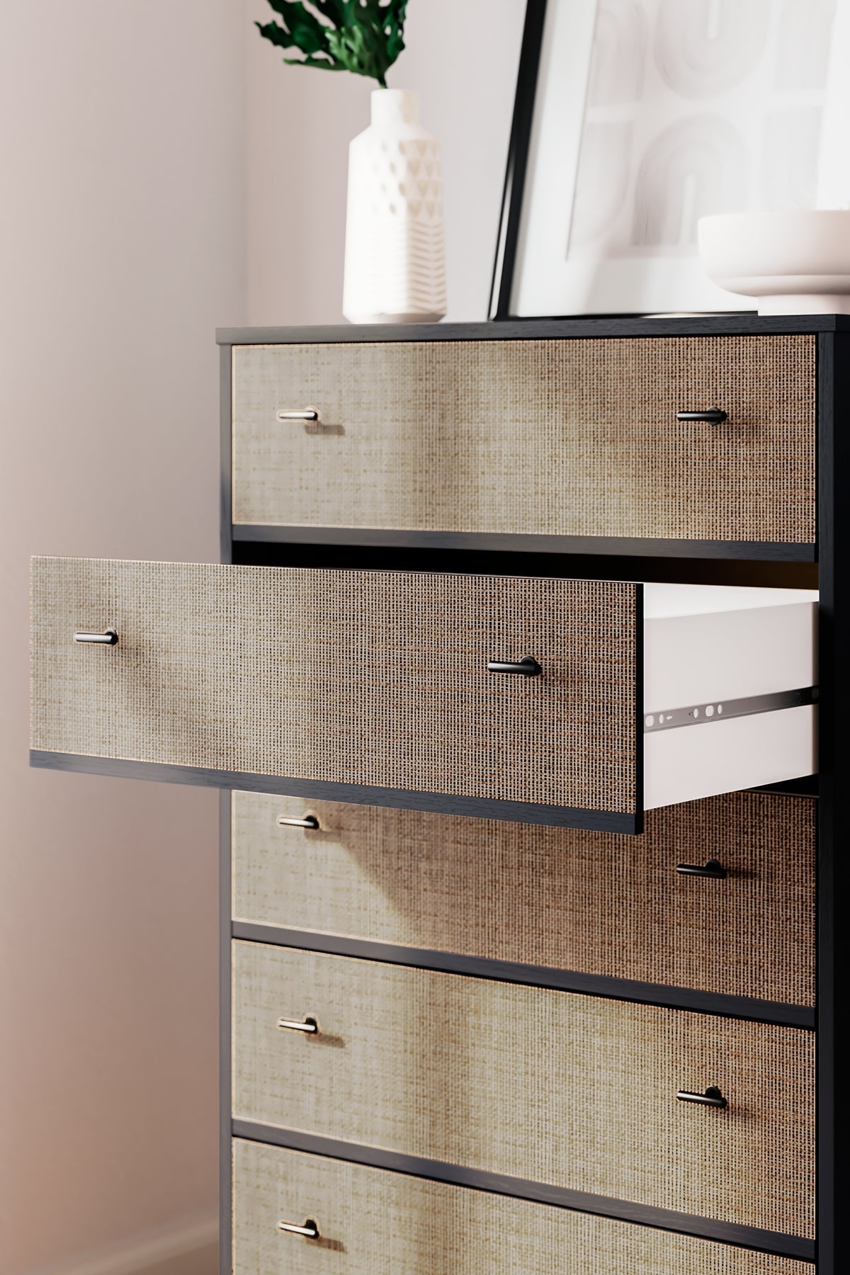 Ashley Express - Charlang Five Drawer Chest at Towne & Country Furniture (AL) furniture, home furniture, home decor, sofa, bedding