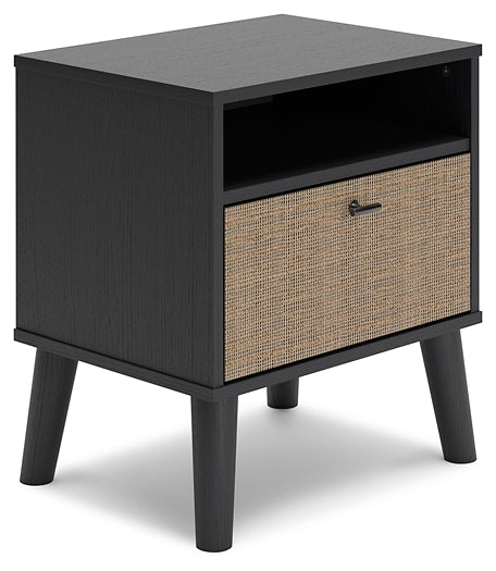 Ashley Express - Charlang One Drawer Night Stand at Towne & Country Furniture (AL) furniture, home furniture, home decor, sofa, bedding
