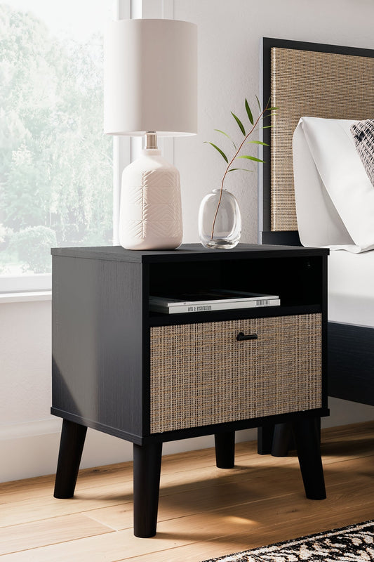 Ashley Express - Charlang One Drawer Night Stand at Towne & Country Furniture (AL) furniture, home furniture, home decor, sofa, bedding