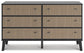 Ashley Express - Charlang Queen Panel Platform Bed with Dresser, Chest and Nightstand at Towne & Country Furniture (AL) furniture, home furniture, home decor, sofa, bedding