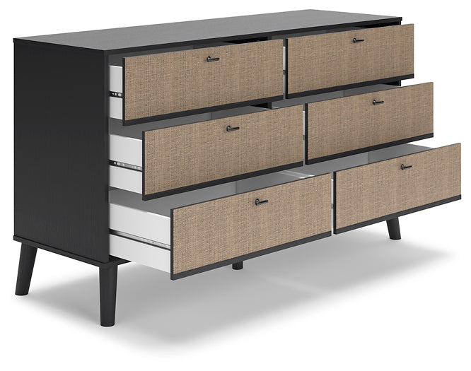 Ashley Express - Charlang Six Drawer Dresser at Towne & Country Furniture (AL) furniture, home furniture, home decor, sofa, bedding