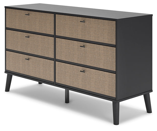 Ashley Express - Charlang Six Drawer Dresser at Towne & Country Furniture (AL) furniture, home furniture, home decor, sofa, bedding