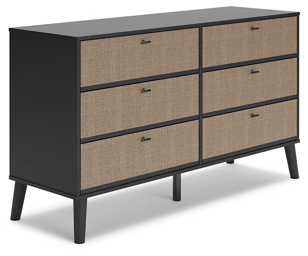 Ashley Express - Charlang Six Drawer Dresser at Towne & Country Furniture (AL) furniture, home furniture, home decor, sofa, bedding