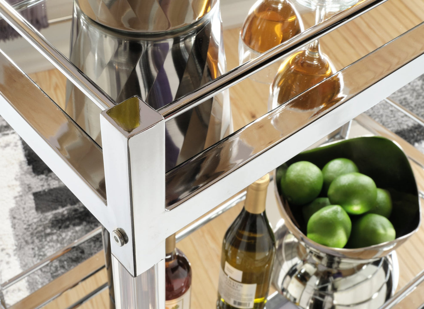 Ashley Express - Chaseton Bar Cart at Towne & Country Furniture (AL) furniture, home furniture, home decor, sofa, bedding