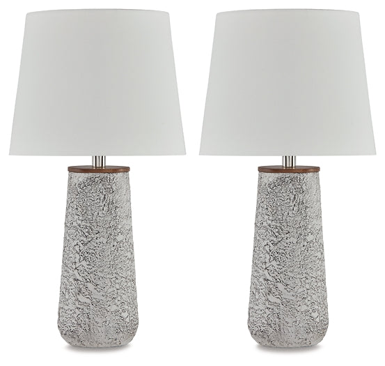 Ashley Express - Chaston Metal Table Lamp (2/CN) at Towne & Country Furniture (AL) furniture, home furniture, home decor, sofa, bedding