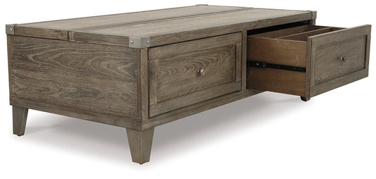 Ashley Express - Chazney Lift Top Cocktail Table at Towne & Country Furniture (AL) furniture, home furniture, home decor, sofa, bedding